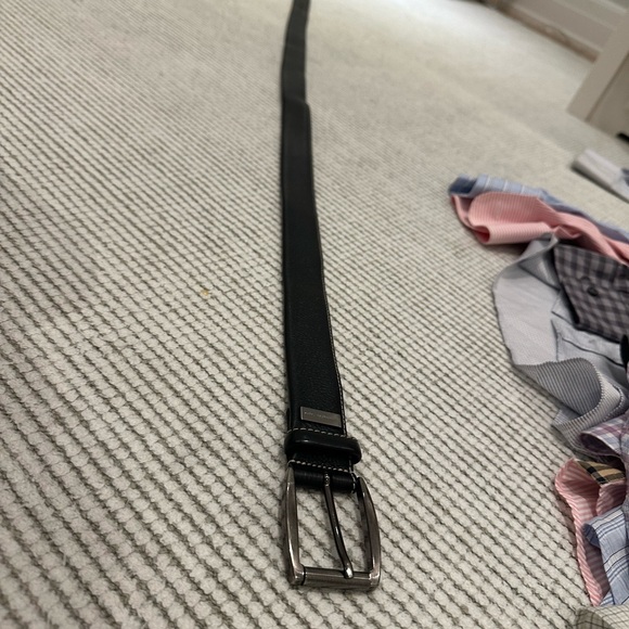ermenegildo zegna men leather belt